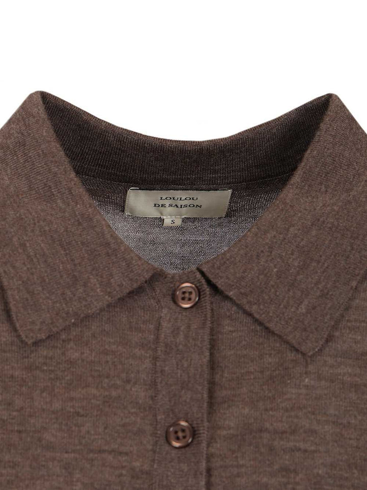 Loulou De Saison Migo Polo shirt - Marrone | 8c9a61a7024faa12c2e629ac739b858d00e95f66