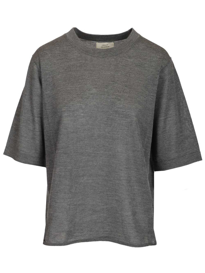 Loulou De Saison Nala Top - Grey | 964fcf970a63eb593020a25f23959de98201698e
