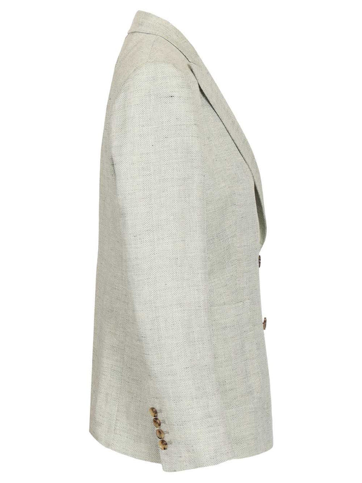 Latorre Double-Breasted Blazer Giacche - Grey | 0dd7f0cb0aae758bd6faae7a6d319125faa632dc