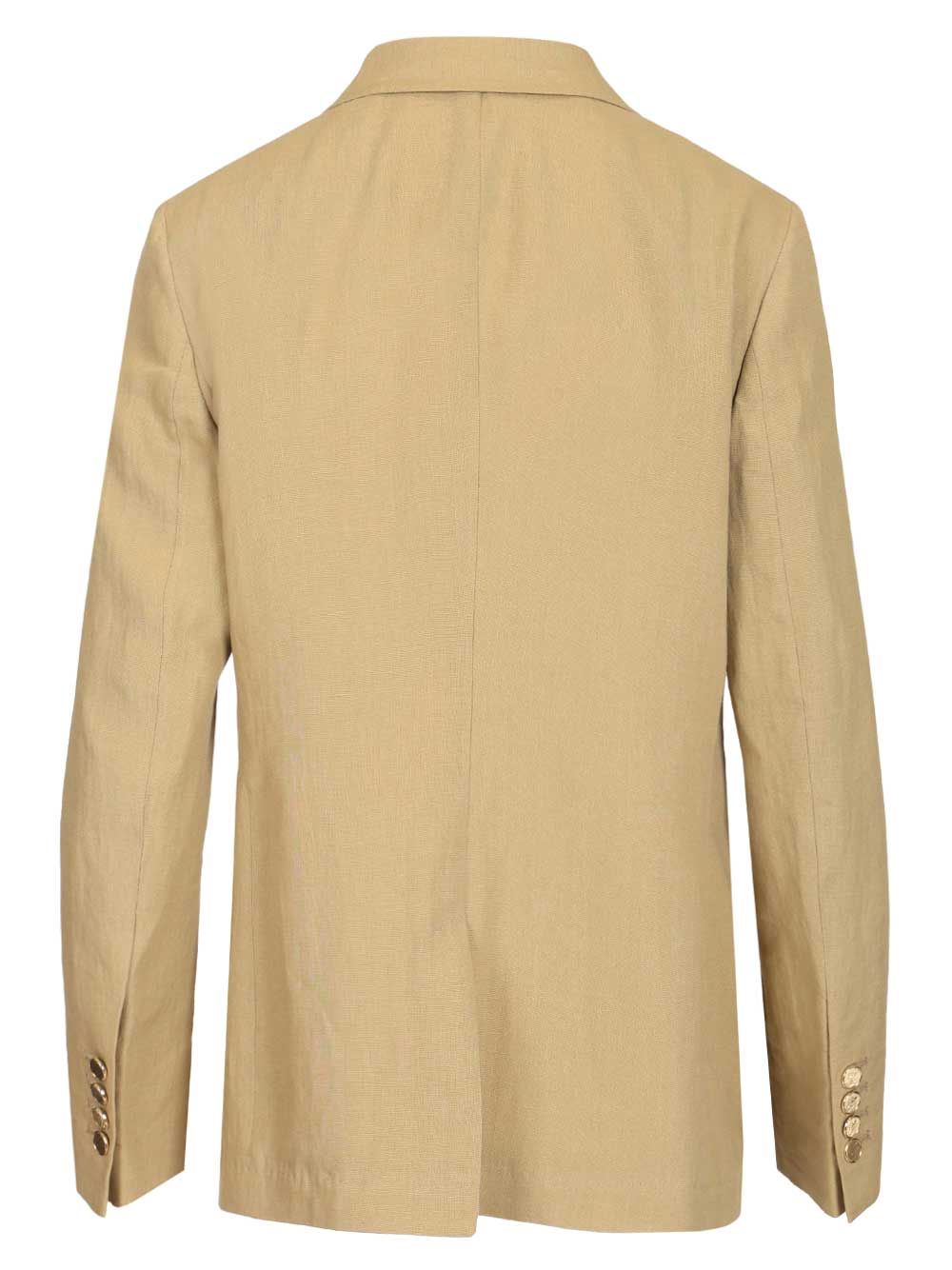 Latorre Linen Blazer Giacche - Beige | 443fcecf47ce63e95735d49e70fd6ff87e00c834