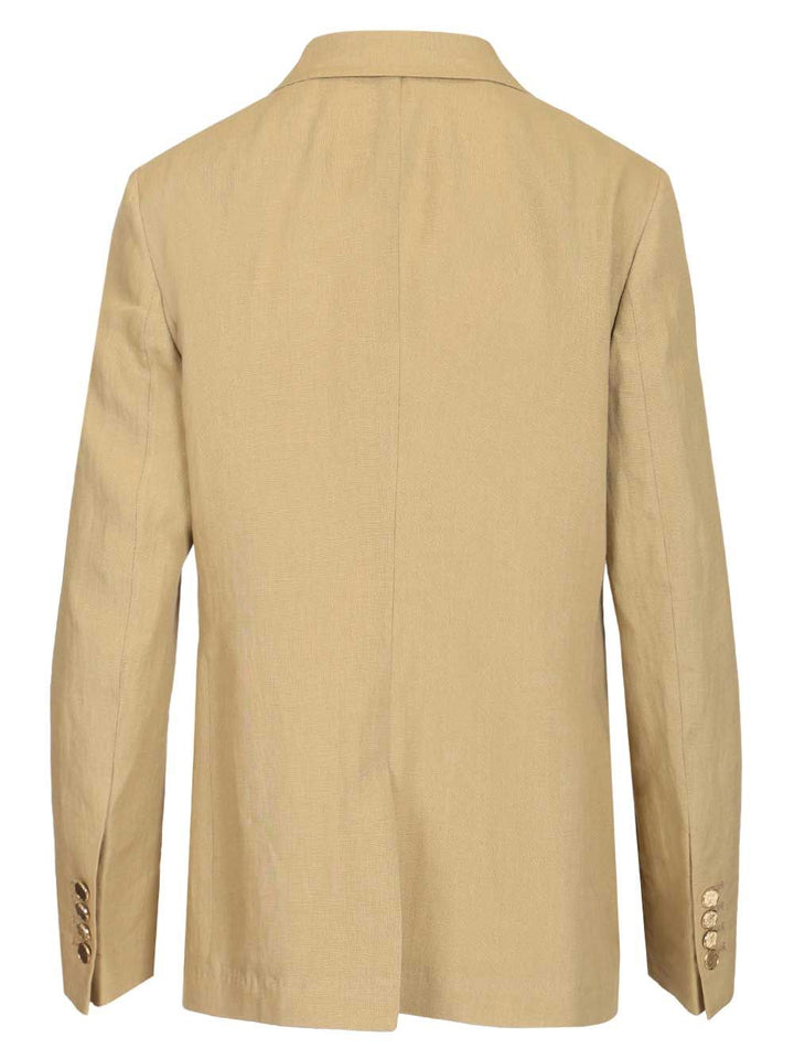Latorre Linen Blazer Giacche - Beige | 443fcecf47ce63e95735d49e70fd6ff87e00c834