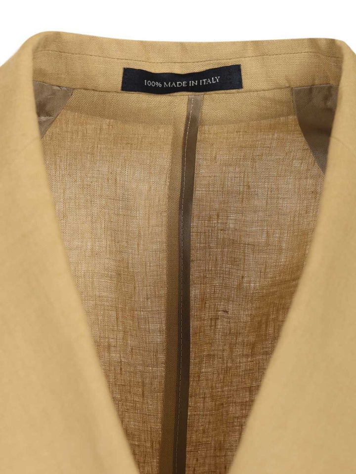 Latorre Linen Blazer Giacche - Beige | 690365e09cf66b63e24e1deede42cb45e7eef9c4