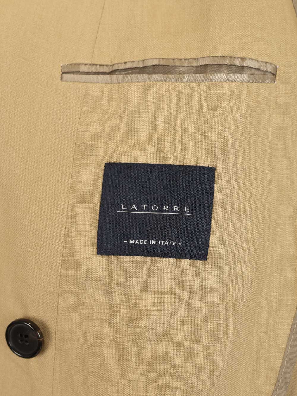 Latorre Linen Blazer Giacche - Beige | 07dd5cbbc7bc4c7d128d48eb830736b2855424d4