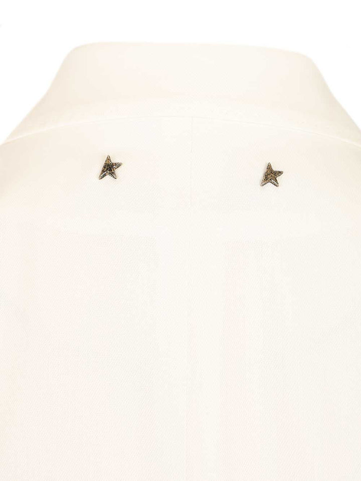 Golden Goose Deluxe Brand Double-Breasted Blazer Giacche - Bianco | 8af9840fa191afffc423beaa0a4db06a64e89d37