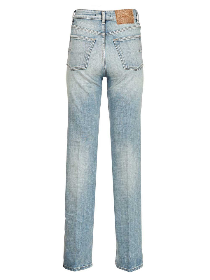 Grifoni Cigarette Jeans - Light blue | 656881f1e09778d81a492215418accd095402d38