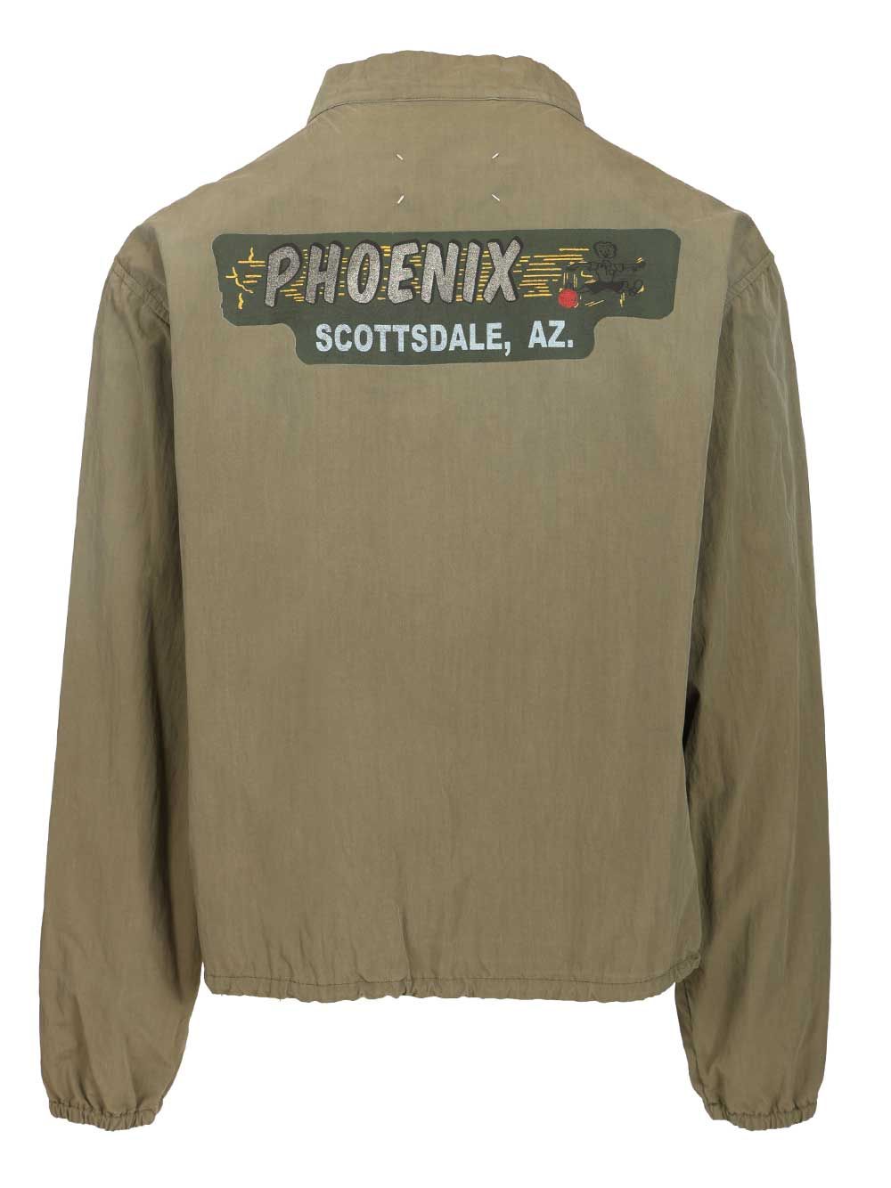 Maison Margiela Sports Jacket T-Shirt - Verde | 5c381b6e0bcfe185fceb49900da9c31cfc6a7ba1