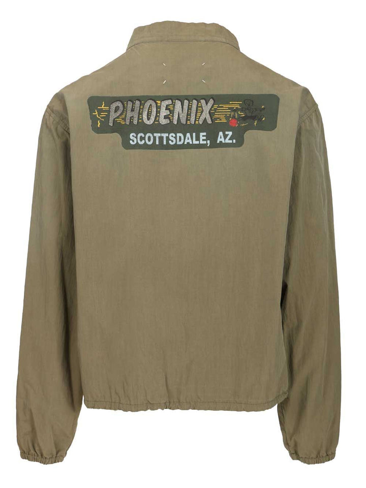 Maison Margiela Sports Jacket T-Shirt - Verde | 5c381b6e0bcfe185fceb49900da9c31cfc6a7ba1