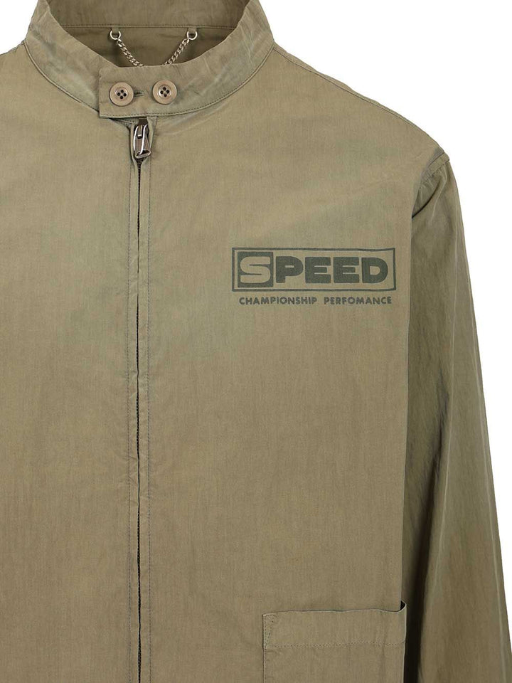 Maison Margiela Sports Jacket T-Shirt - Verde | 74386403ed42464ce7206f65d455718a237fb924