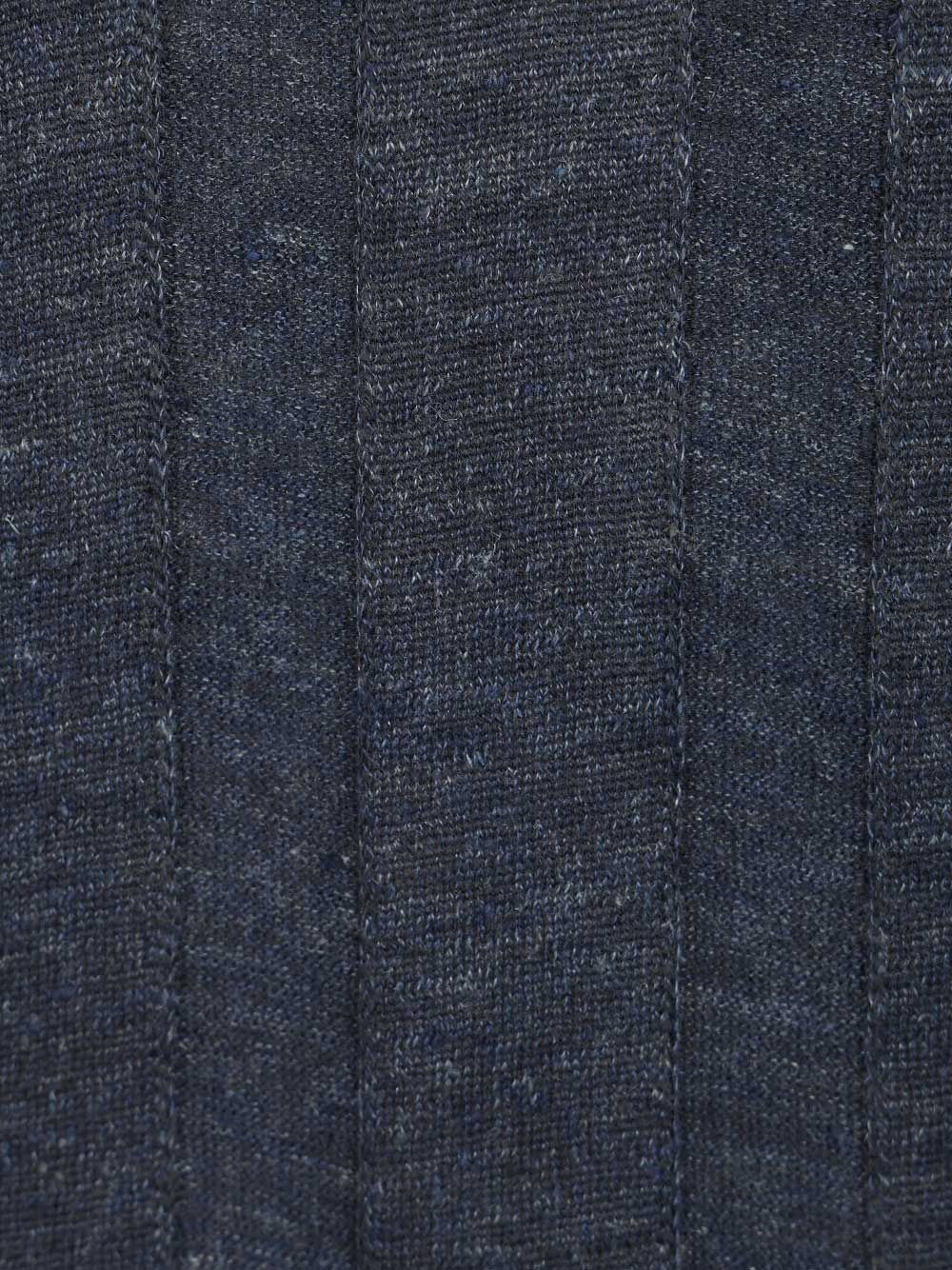 Al Duca D'Aosta Ribbed Polo shirt - Blu | 9b24a6e63b5b1d4dbc3196326b092fdcc593d2f7