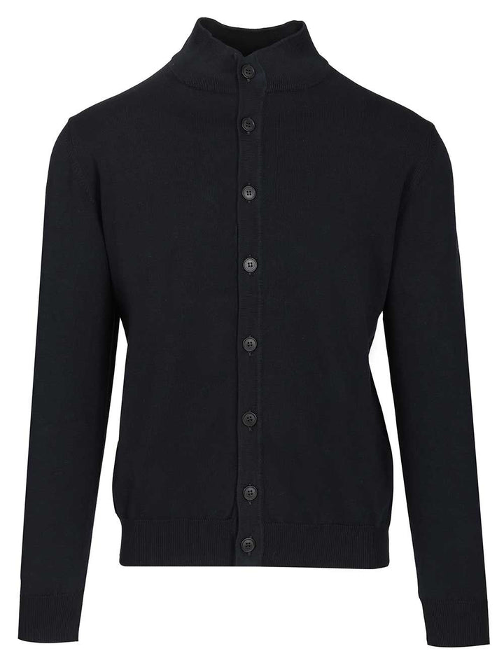 Al Duca D'Aosta Cotton Cardigan Knitwear - Blu | f31dd0ee60b58b4ed18ffda46aa5f4dc9758aea6