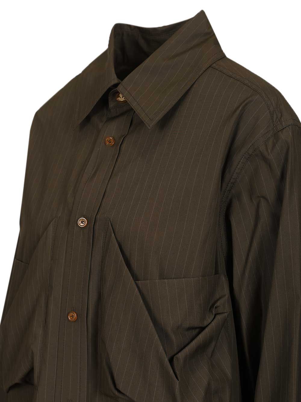 Vivienne Westwood Achilles Overshirt Shirts - Marrone | 6ef70f00f833ebba63e0523f1b5696cc2e5f12f5