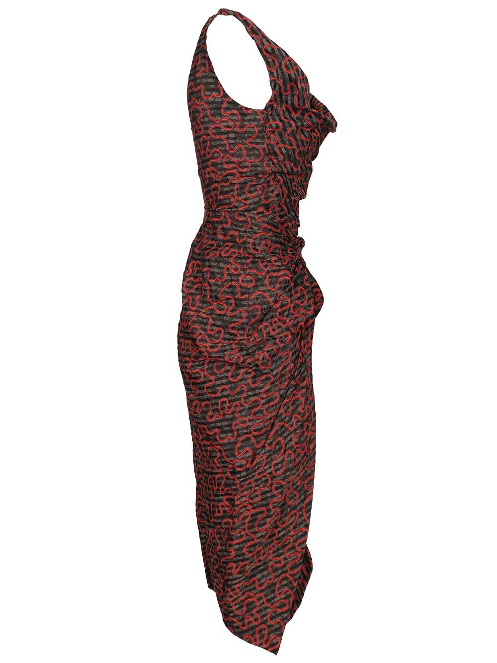 Vivienne Westwood Panther Sleeveless Dress Abiti - Multicolor | 8ad8ae06a3d2eb89002d35845f2b5e3c261f302e