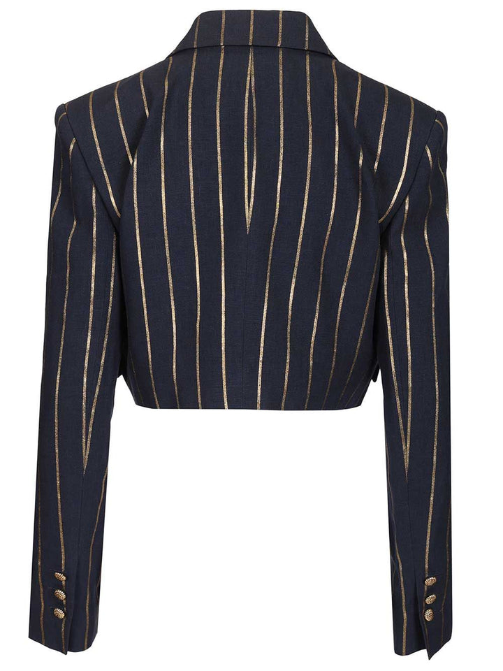Vivienne Westwood Cut Off Blazer Giacche - Blu | 88fd09a0b3fd771a497a2dc3bd5d51750245cd88