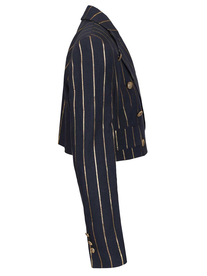 Vivienne Westwood Cut Off Blazer Giacche - Blu | 86b72408bc5c4fce600e26ae129f049a7df5bda1