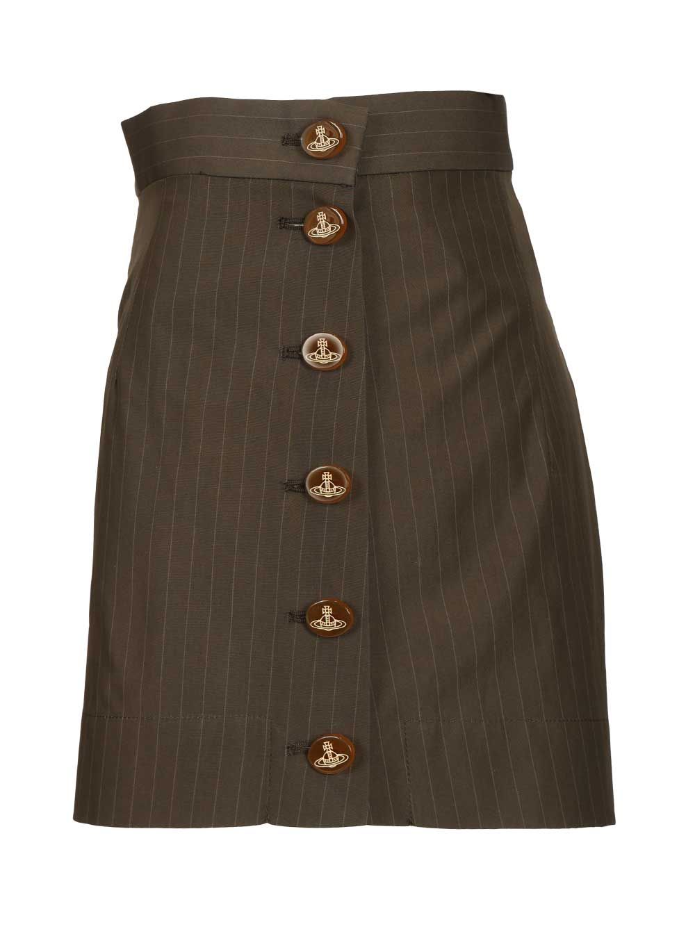 Vivienne Westwood Elle Button Shorts Trousers - Verde | c4094ee19cd9855d573594186ffd4ce42f33a79b