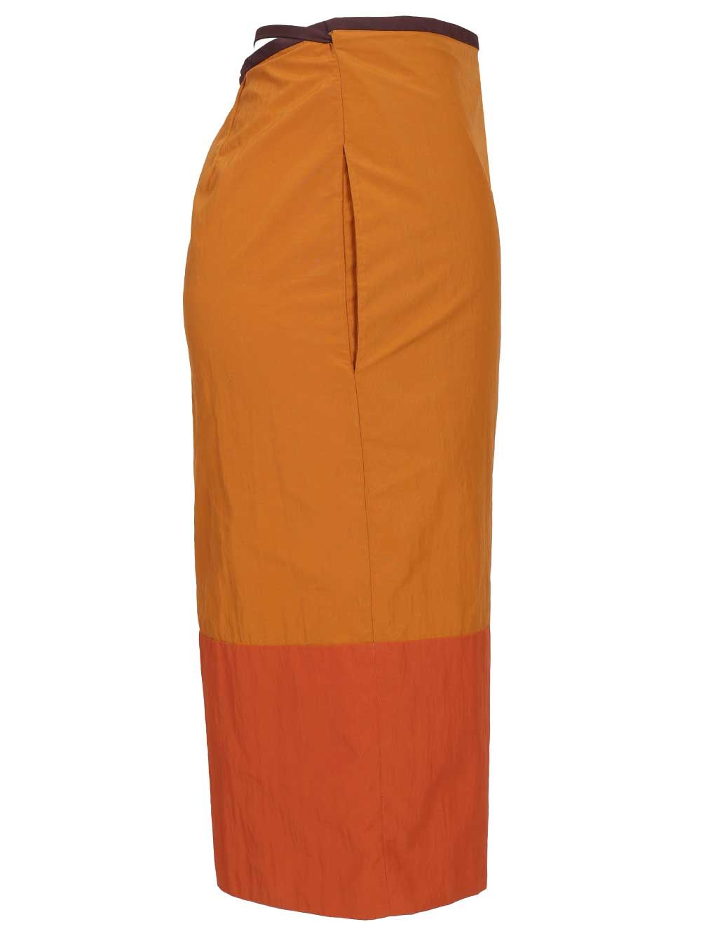 Saint Laurent Nylon Pencil Skirt Gonne - Multicolor | 6a325e10aae622b10060161447009bccd05903a4
