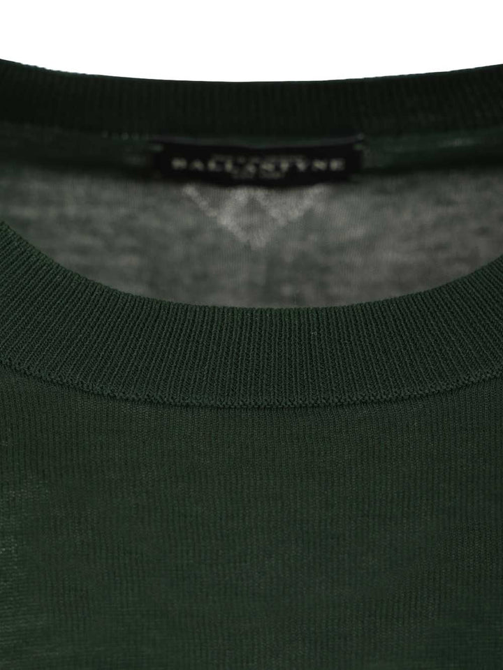 Ballantyne Slim Fit T-Shirt Knitwear - Verde | fa4442123e8c0dbf9d930af74e4f0181a0339954