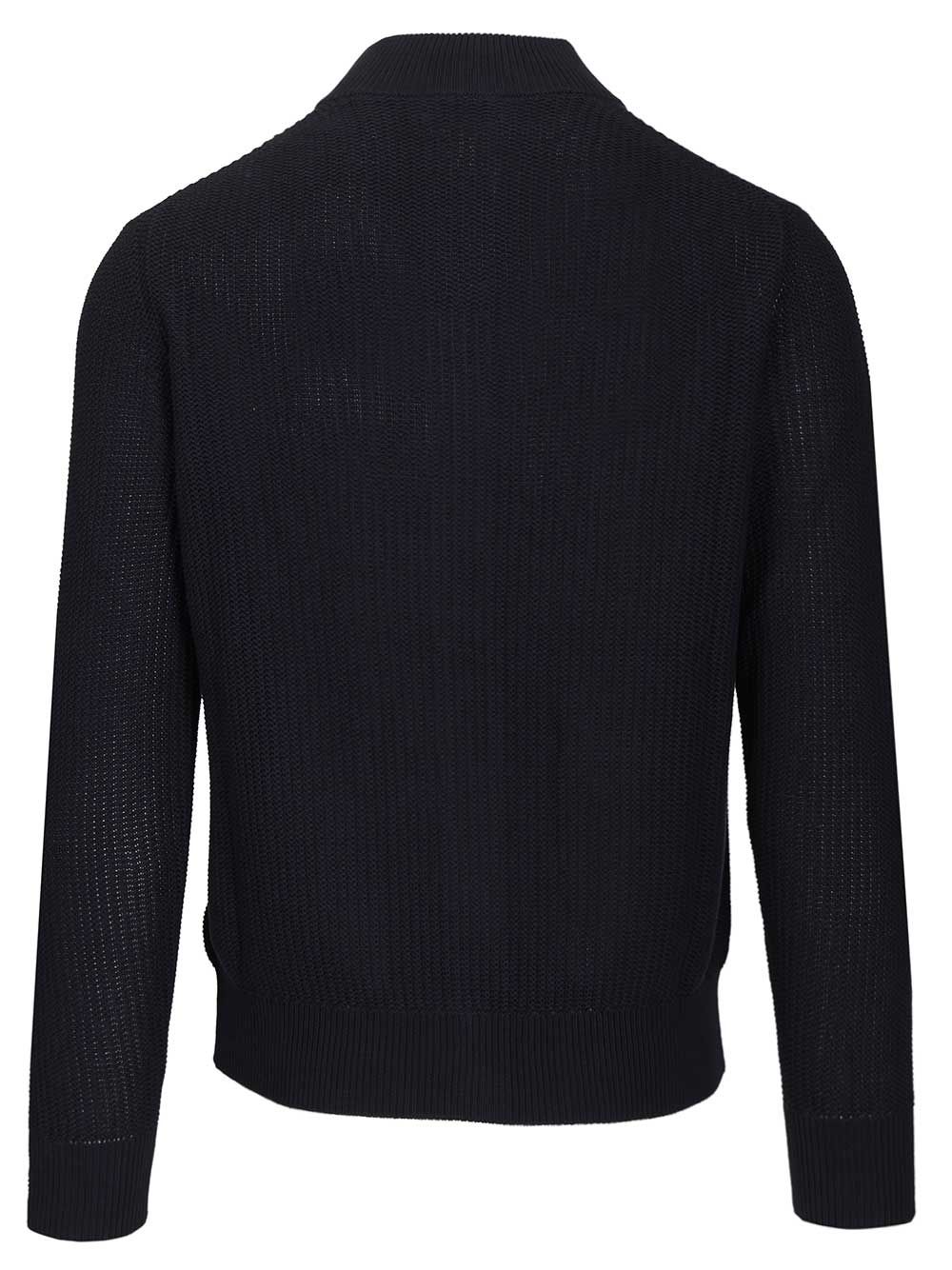 Ballantyne Valstarino Jacket Knitwear - Blu | df767a9f549f549000ab401f672db406c326a869