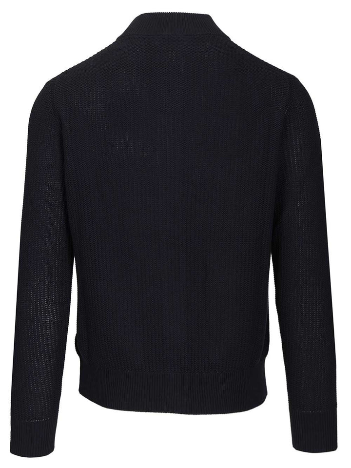 Ballantyne Valstarino Jacket Knitwear - Blu | df767a9f549f549000ab401f672db406c326a869