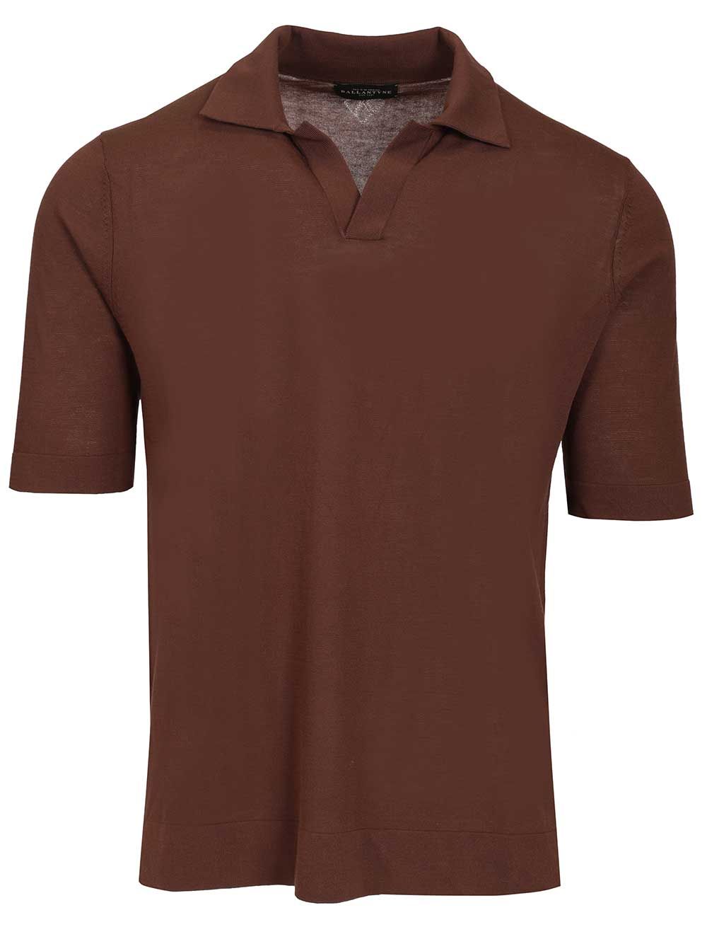 Ballantyne Slim Fit Polo shirt - Marrone | ec0857a49d25c3f45caabaef440dbace9cd310a5