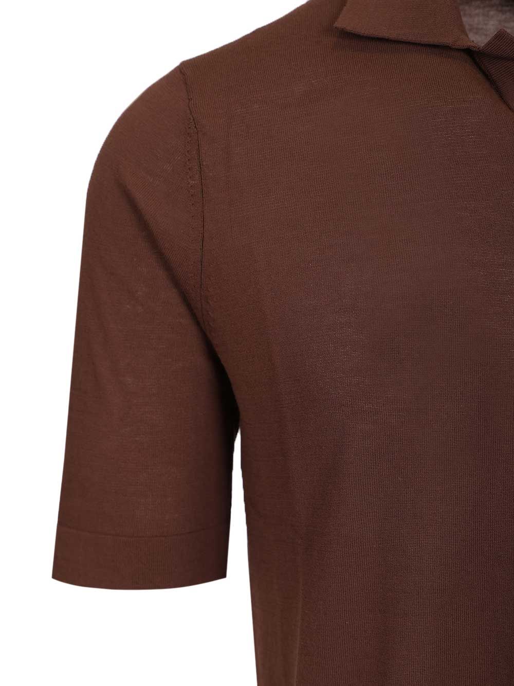 Ballantyne Slim Fit Polo shirt - Marrone | 4b6059988de0d563401cf4d24845df9b37af98ec