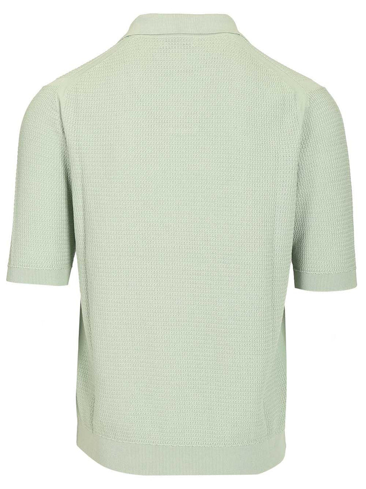 Ballantyne Waffle Polo shirt - Verde | 4c81c24a43f887358c2bbdca1b8e84247060e170