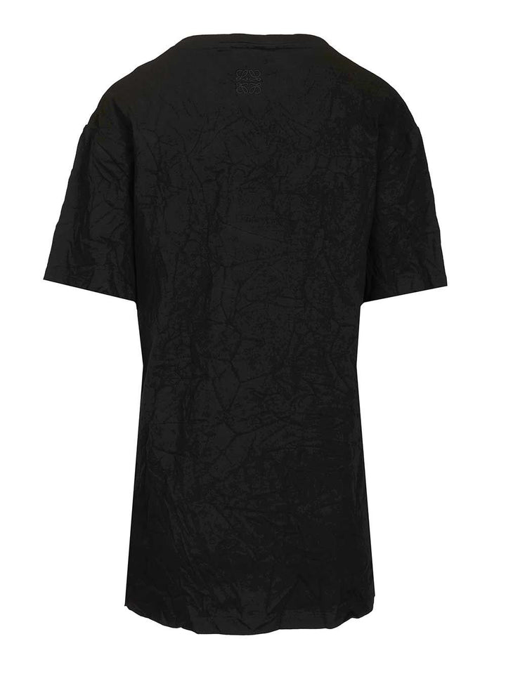 Loewe Cotton Blend T-Shirt - Nero | 237493141d0fcc1038dc733adb6fe8f74faacff0