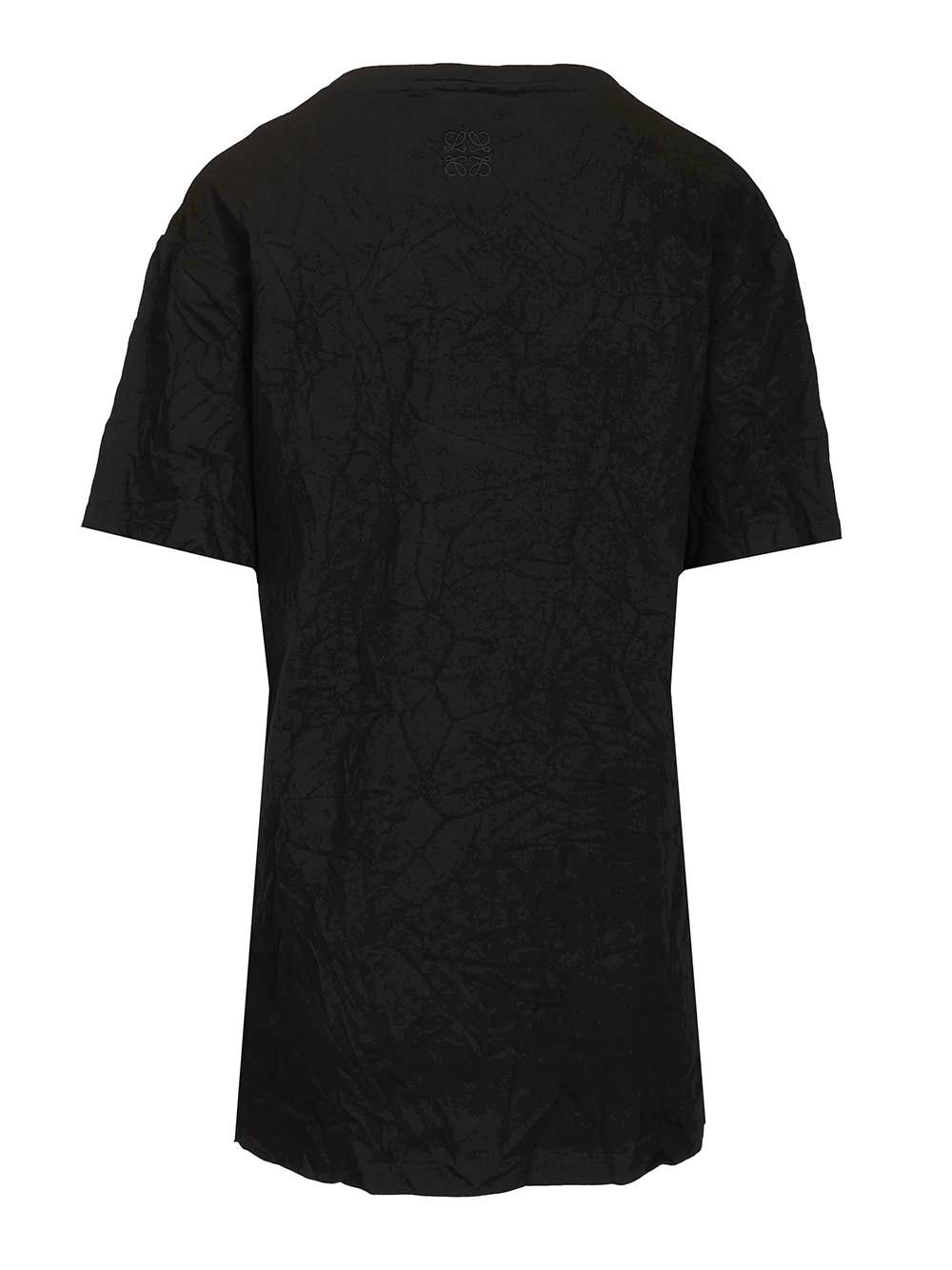 Loewe Cotton Blend T-Shirt - Nero | 237493141d0fcc1038dc733adb6fe8f74faacff0