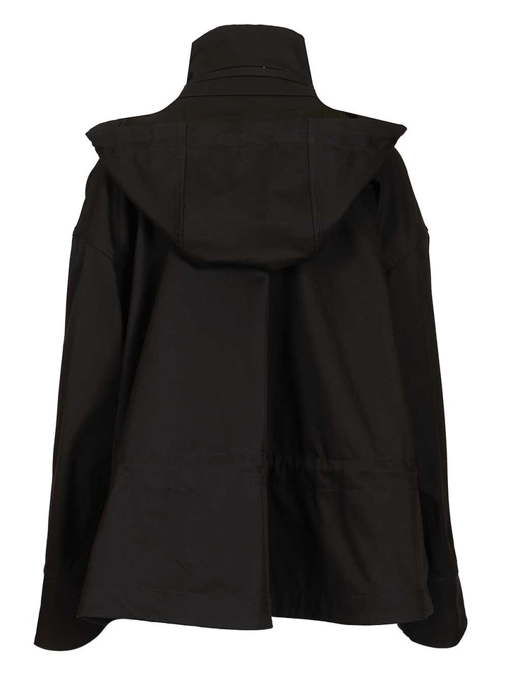 Loewe Hooded Jacket Giacche - Nero | 293855858d077398a2a96aed8b3fdc2135d880d2
