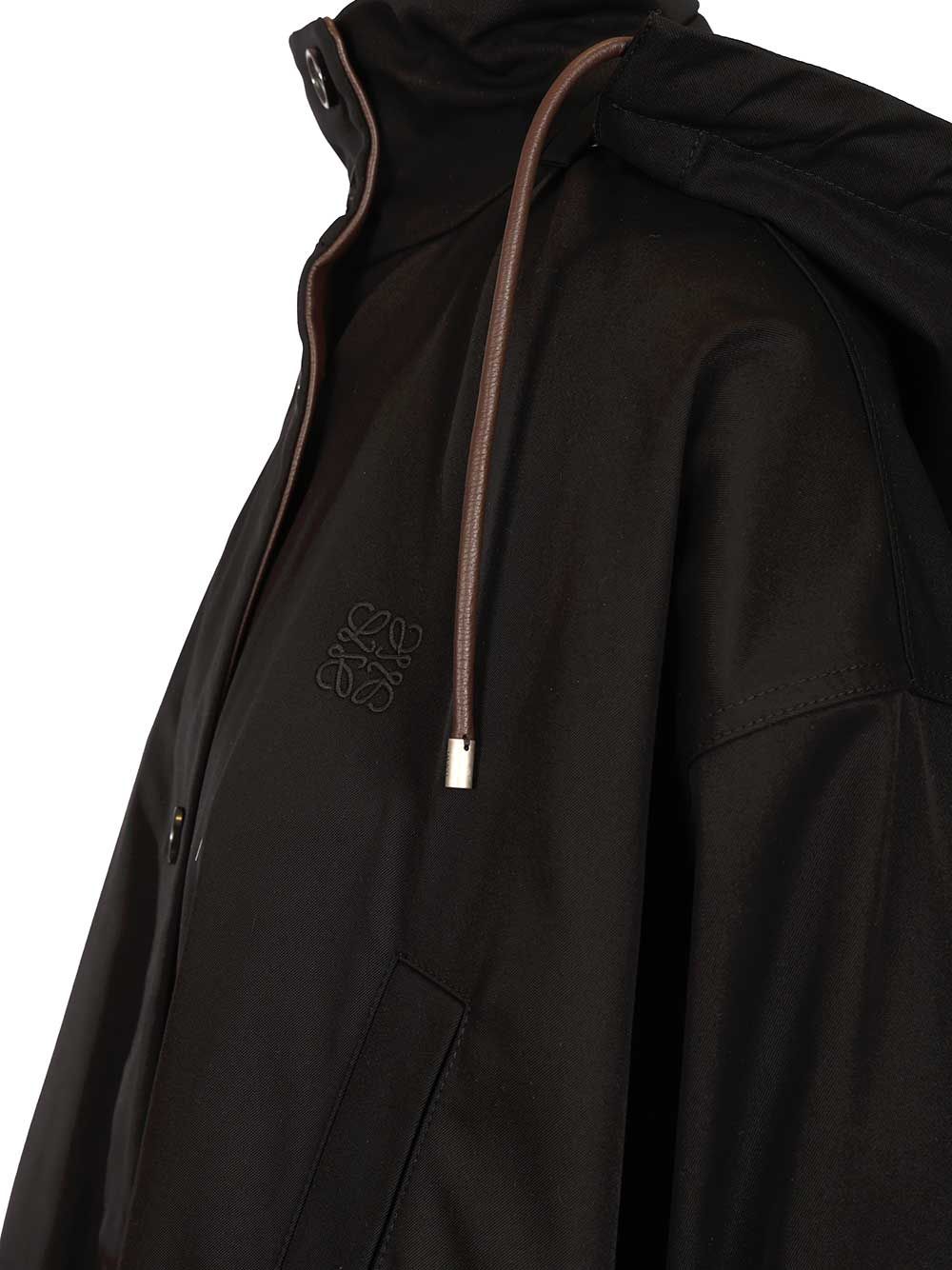 Loewe Hooded Jacket Giacche - Nero | 5cd1c92c73c9b79e62655f4bd343096aa49e16d1