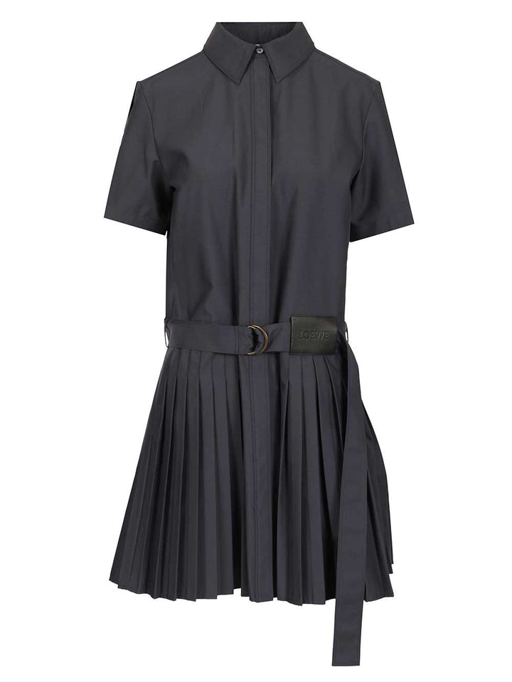 Loewe Pleated Dress Abiti - Blu | 7f18d05cb62b6c1240d57f685f03fd589f053e6e