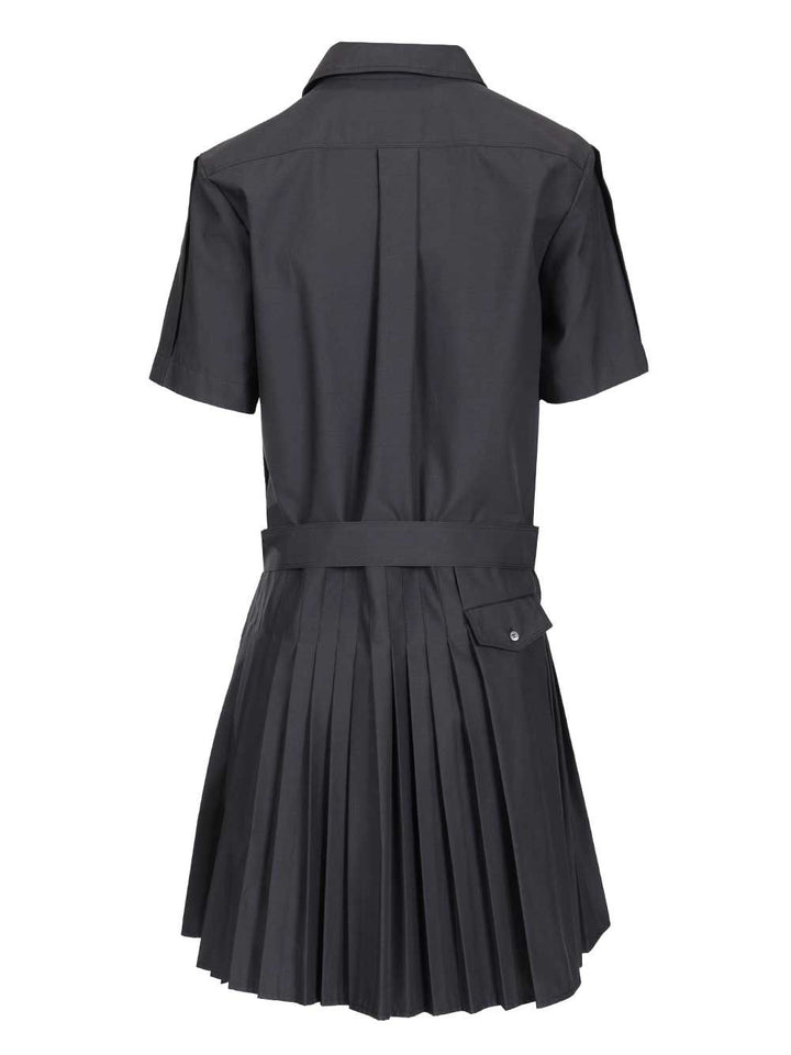 Loewe Pleated Dress Abiti - Blu | f4a57e1b44b958c893ea90f319d83c616109ae23