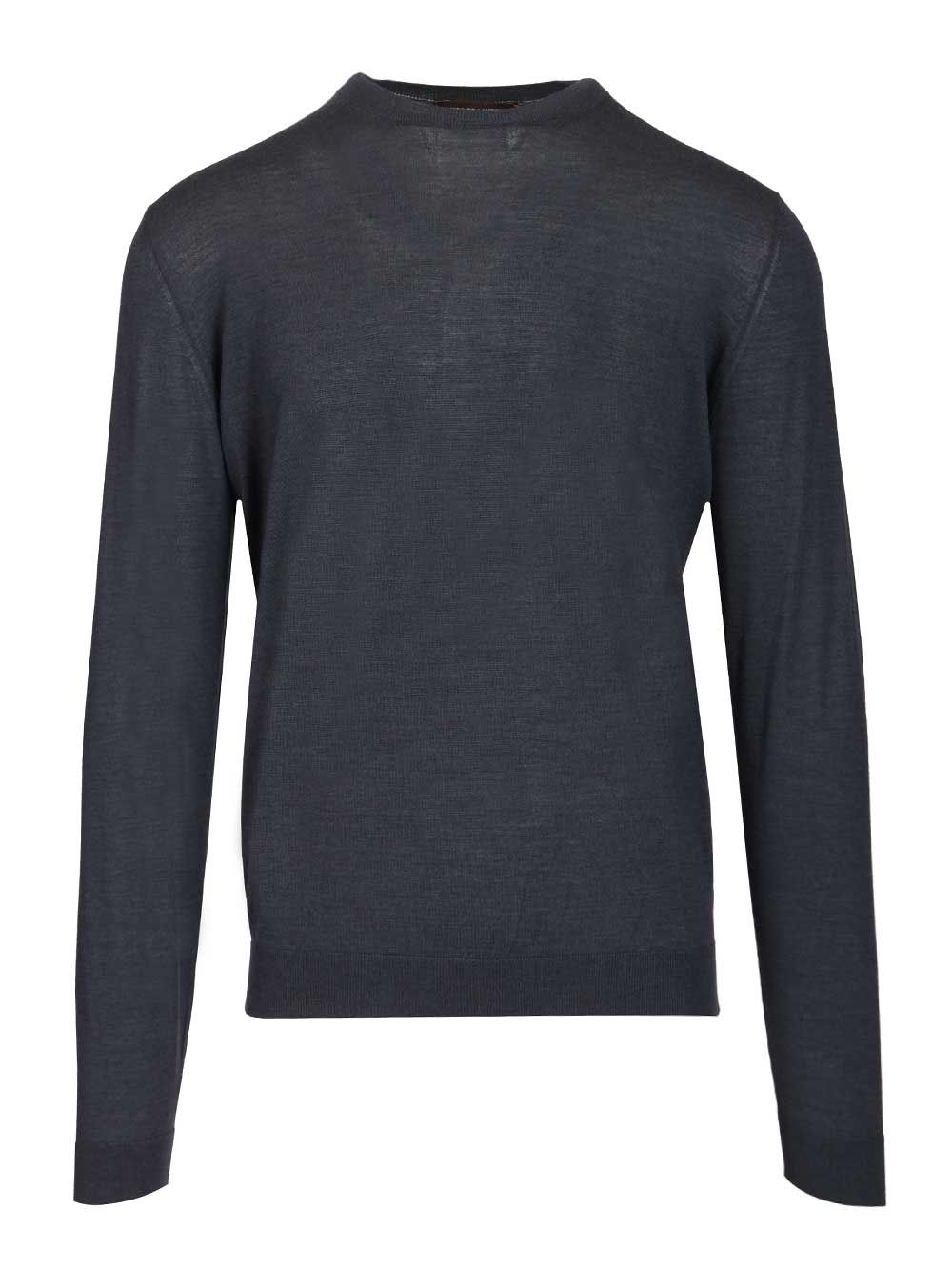 Filippo De Laurentiis 180s Wool Sweater Knitwear - Light blue | 9216e75477d5281bff53811e09614f78a1e5018b
