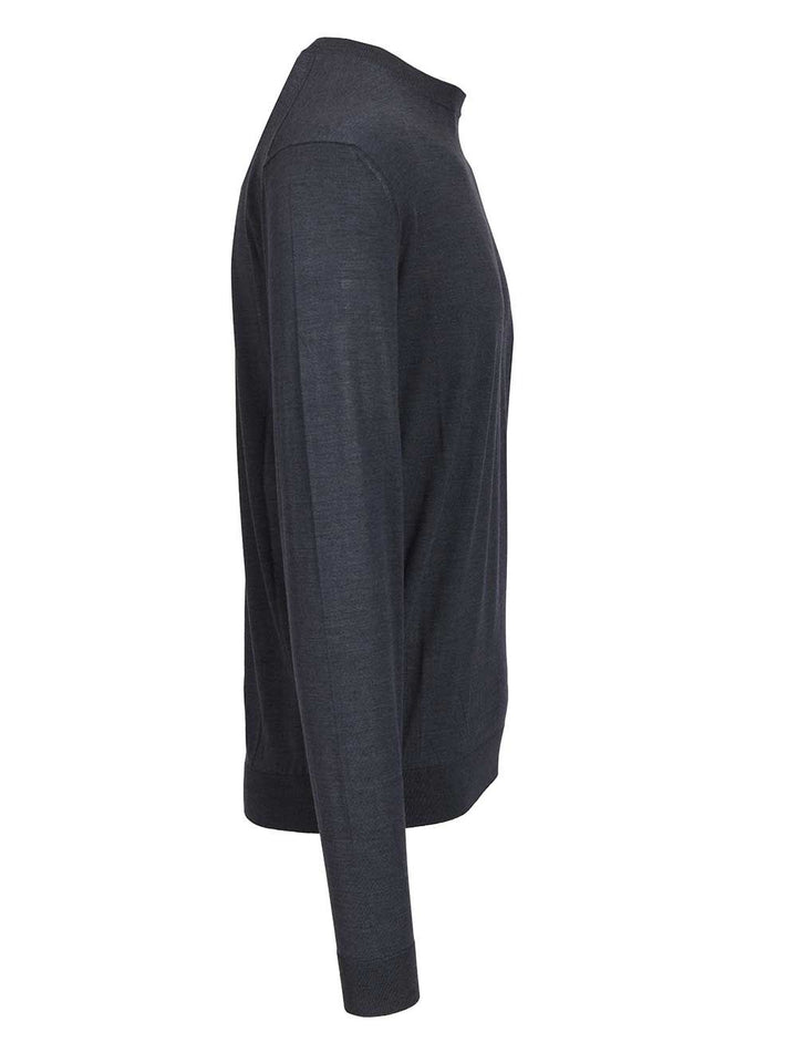 Filippo De Laurentiis 180s Wool Sweater Knitwear - Light blue | a09e6e3c8249e743f5d55b170df056e43156e01c