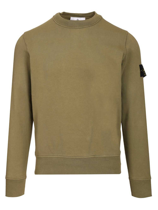 Organic Cotton Sweatshirt Sweatshirts Verde
