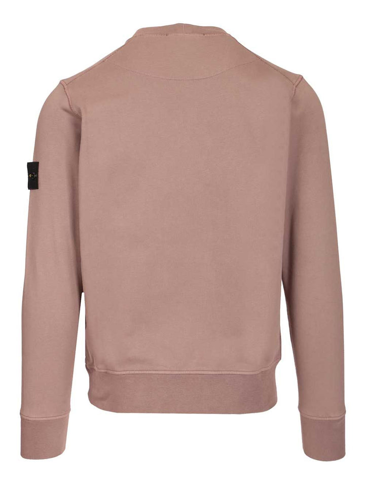 Stone Island Organic Cotton Sweatshirt Sweatshirts - Grey | ff524221cf6fd77b03884f1db9d9d45f7e8b739d