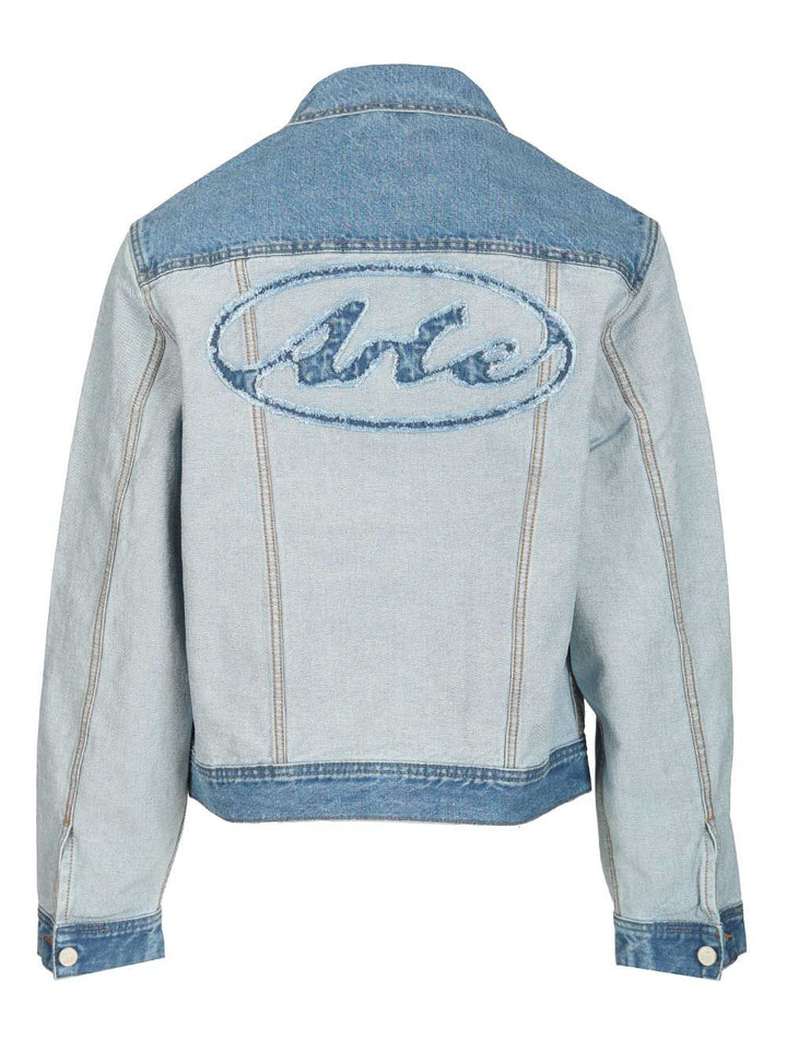 Arte Denim Jacket Giacche - Light blue | d2717343f8af2d040b85bd026c9b109200652dd7