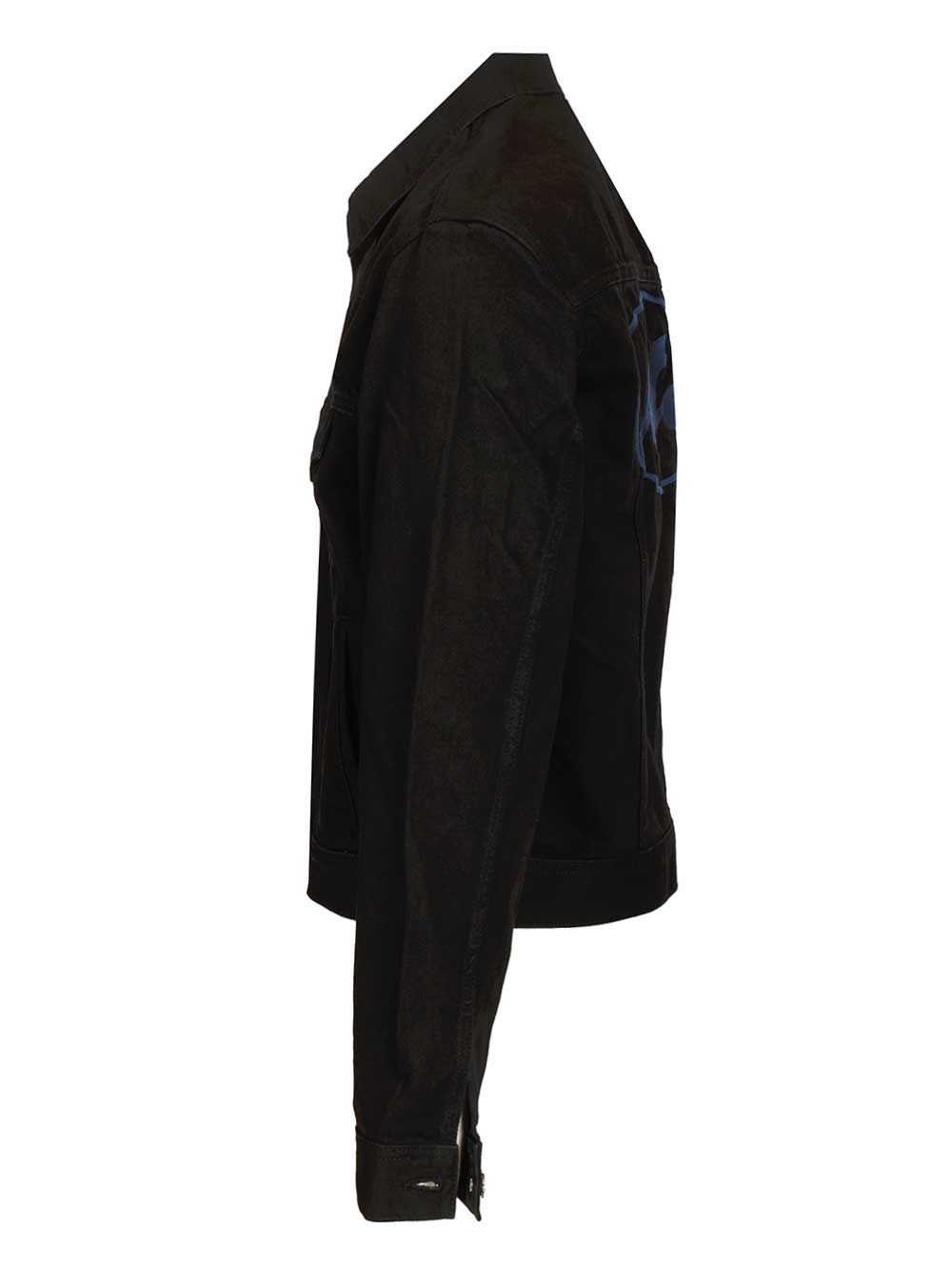 Arte Circle Logo Jeans Jacket Giacche - Nero | cee6c64a76beead308e362bba42d030cd24dcd51