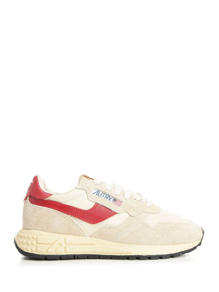 Autry  Reelwind Low Sneakers - Beige | b28857d512b74ecc4378f8fed13ff77f0bb86d9c