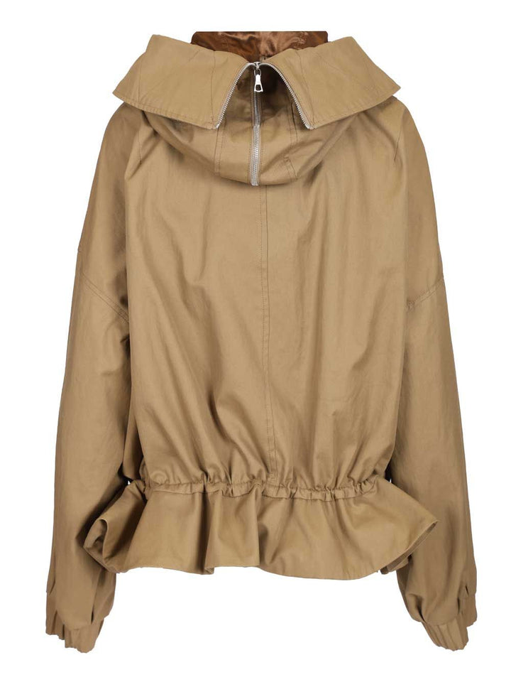 Dries Van Noten Cotton Twill Jacket Giacche - Beige | a61ec79c849ae9c4014f9bb942e2dd5372bcdd00