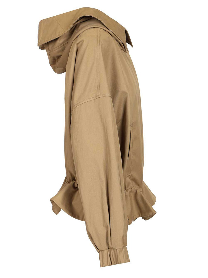 Dries Van Noten Cotton Twill Jacket Giacche - Beige | 7c443a5af482649104163582a4a1c5e7b6f6886b