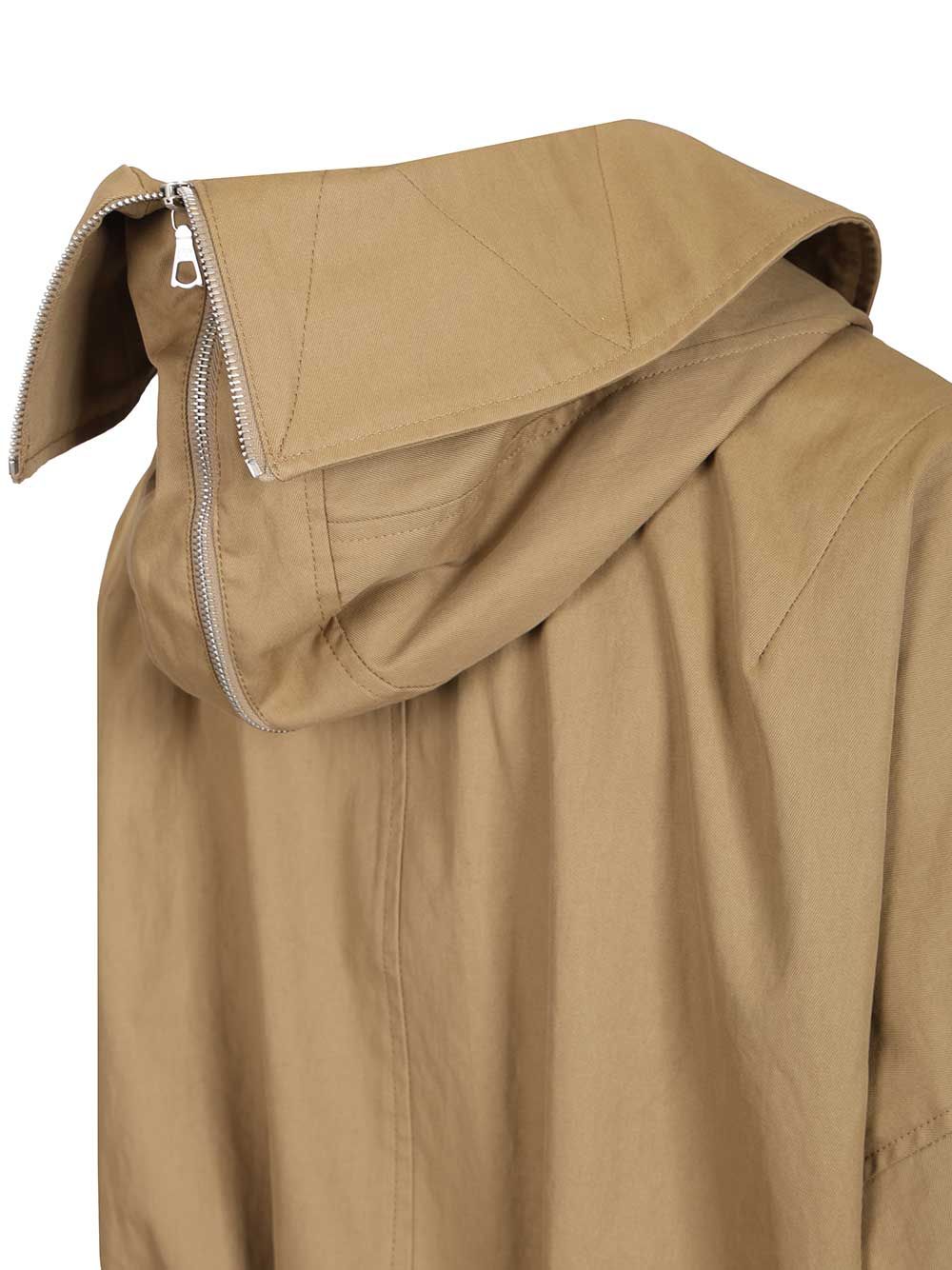 Dries Van Noten Cotton Twill Jacket Giacche - Beige | 263aab7f64c9df871328e72a2c7fbbb41ed30c36