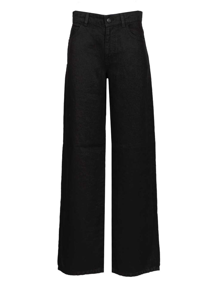 The Row Eglitta Cotton Jeans - Nero | d5c5a5c5f44cff680d565f4600f6781e13e55d9c