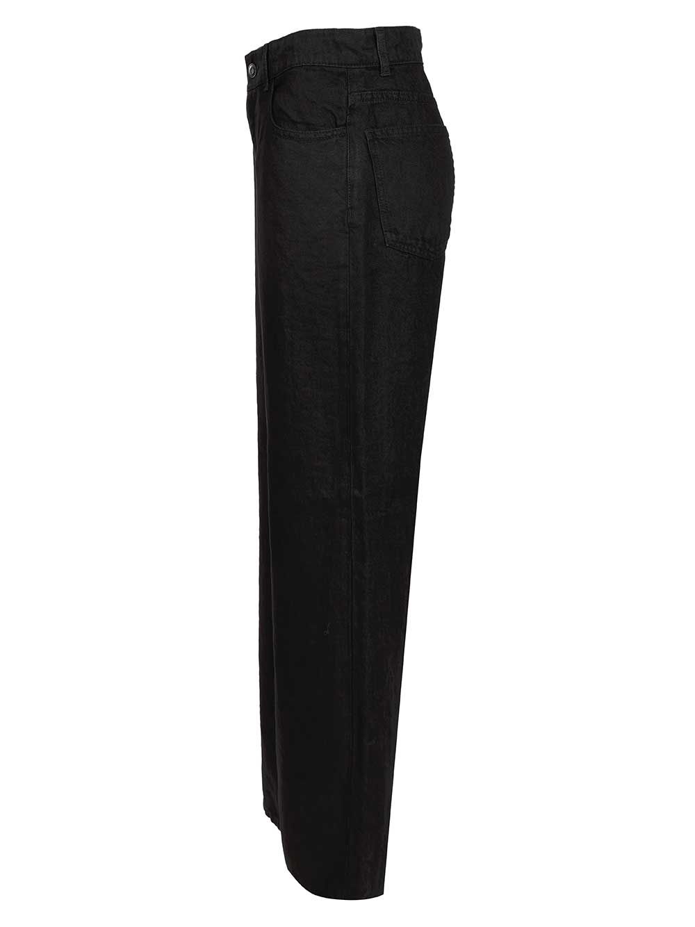 The Row Eglitta Cotton Jeans - Nero | 4e365bd461bfd70e5f8893f52ebe0b7f44665c15