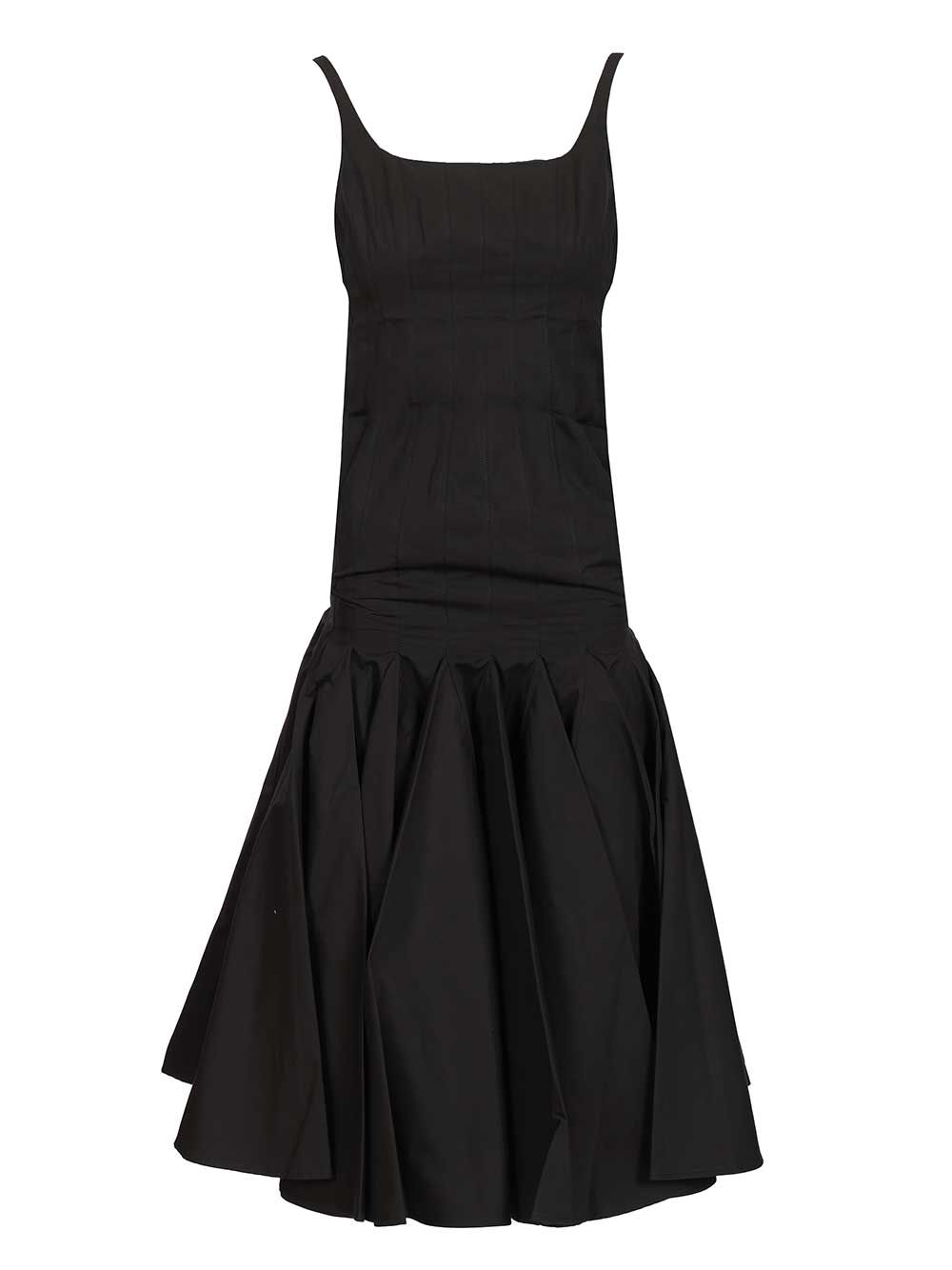Jacquemus Agave Dress Abiti - Nero | 4dc173f75478d6694e73f14814e681c13e1ad1fe