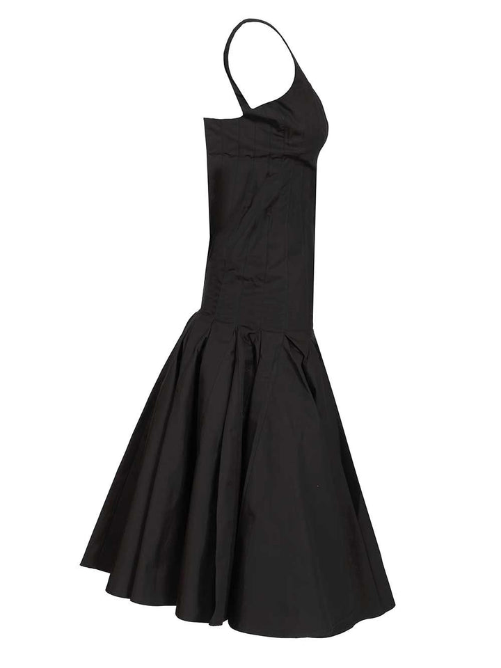 Jacquemus Agave Dress Abiti - Nero | 71db53bd38d041ff9a86ec7d27110703b610e18b