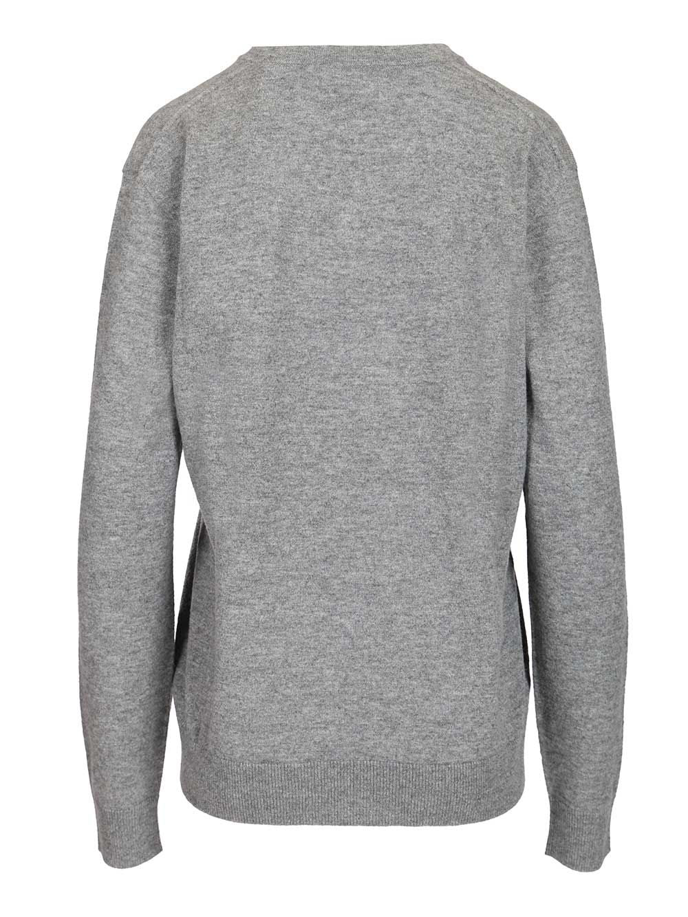 The Row Nina Cashmere Sweater Knitwear - Grey | fc96d145ae9e081cb113de6c4e8b167151b87e1f