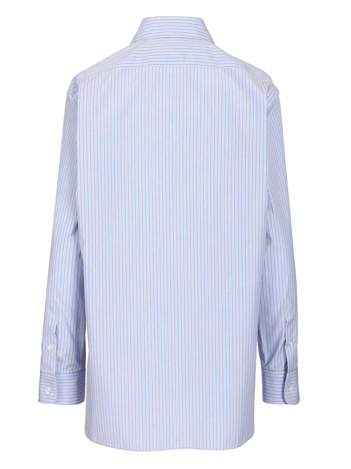 The Row Sisilia Cotton Shirt Shirts - Light blue | 438154df4c35a37c9c49b6e44a00f4297b08806c