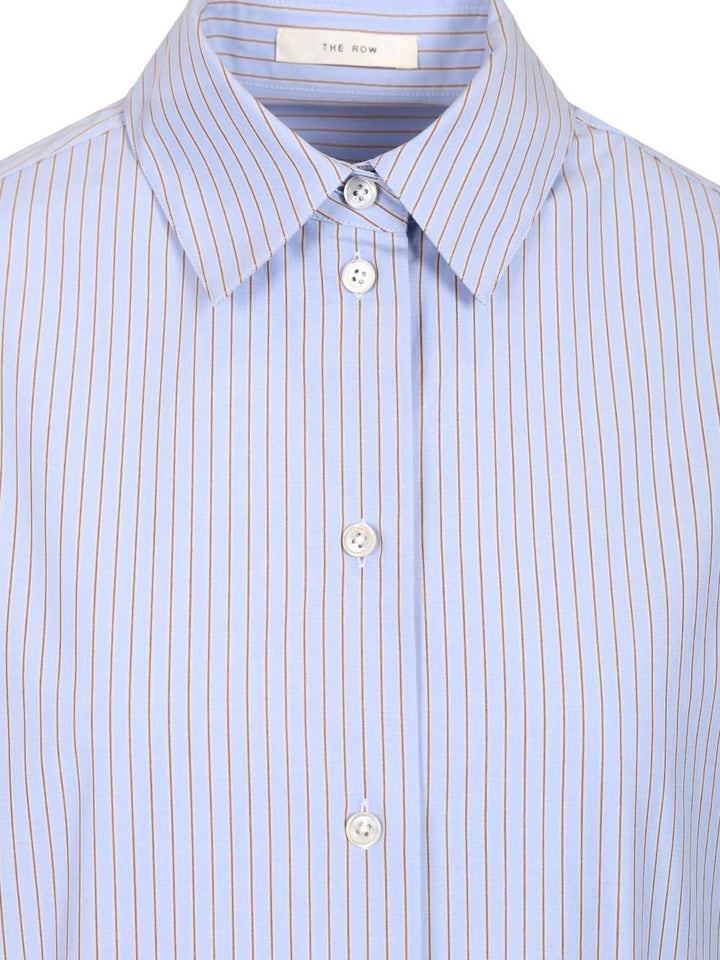The Row Sisilia Cotton Shirt Shirts - Light blue | 1a785761c4f11794bab68f615e282a023f9acb93