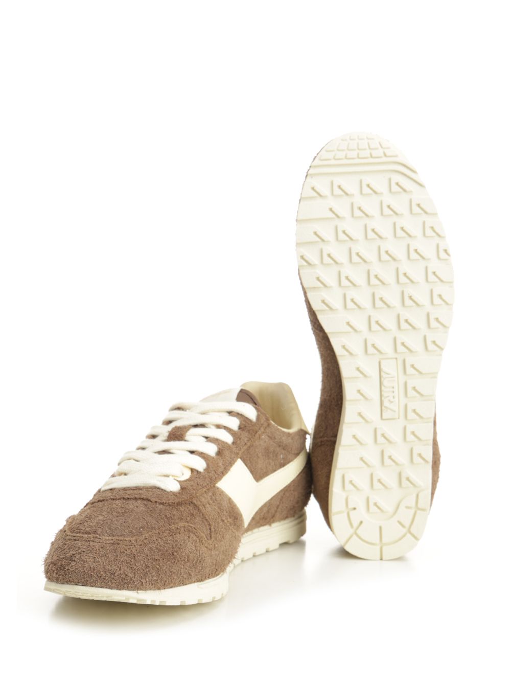 Autry  Windspin Sneaker In Perforated Leather Sneakers - Marrone | dabb13344bbd2b41dbf481faa5b91e20dd6110bb